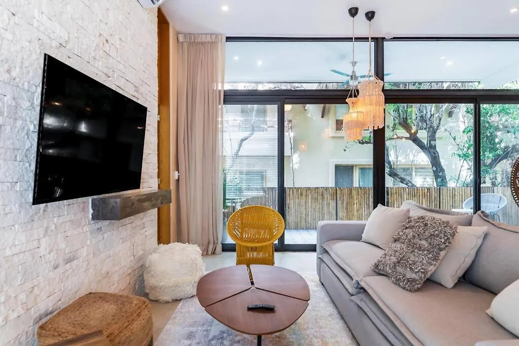 아파트 Viscount IV Manor Tulum By Sandy Powerful